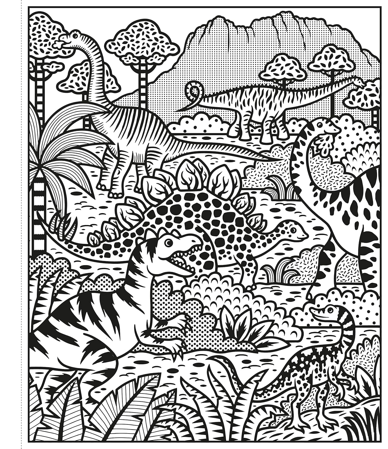 Malování vodou Usborne - Dinosaurs